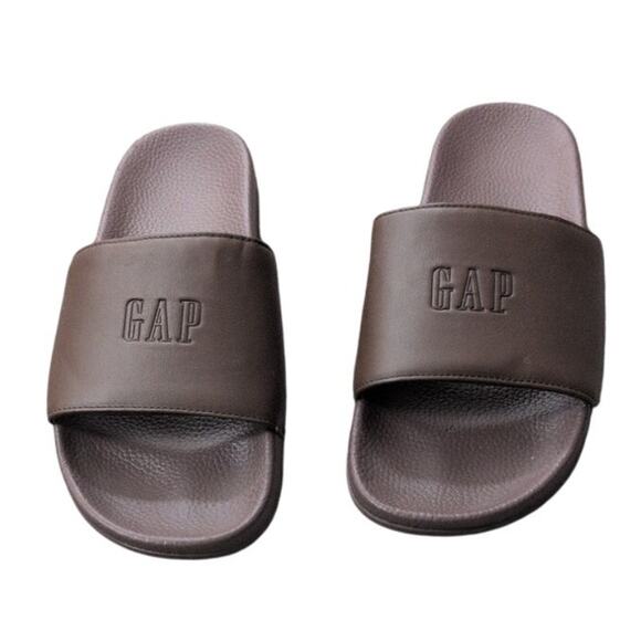 GAP Other - GAP Brown Pool Slides – Size 10 (Never Worn)